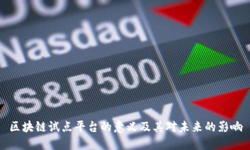 区块链试点平台的意义及其对未来的影响